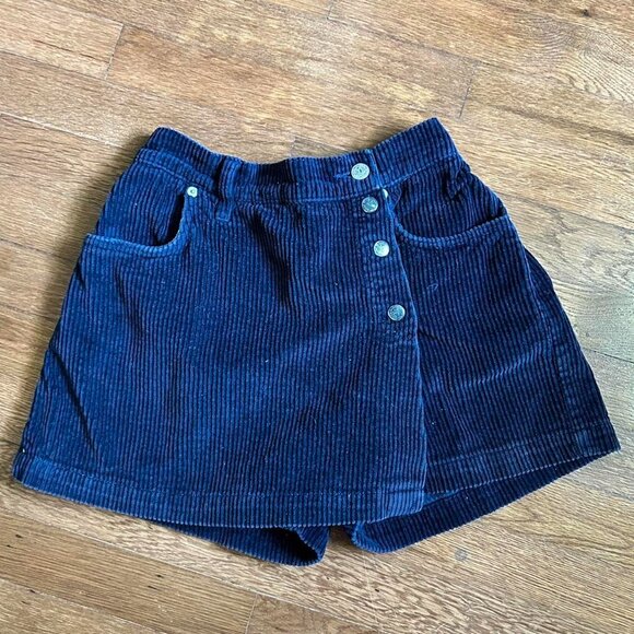 90’s Y2K vintage navy corduroy mini skort by Big Star 💫 - Picture 2 of 7